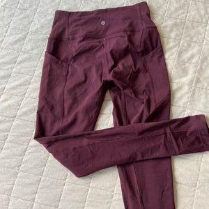 lululemon 28” all the right places leggings